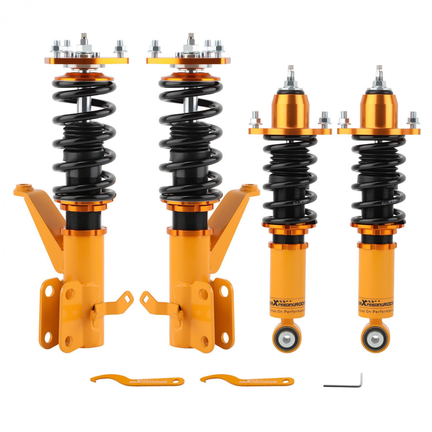 MaXpeedingrods Coilovers 24 Way ADJUSTABLE DAMPEN For Acura RSX 2-Door 2002-2006