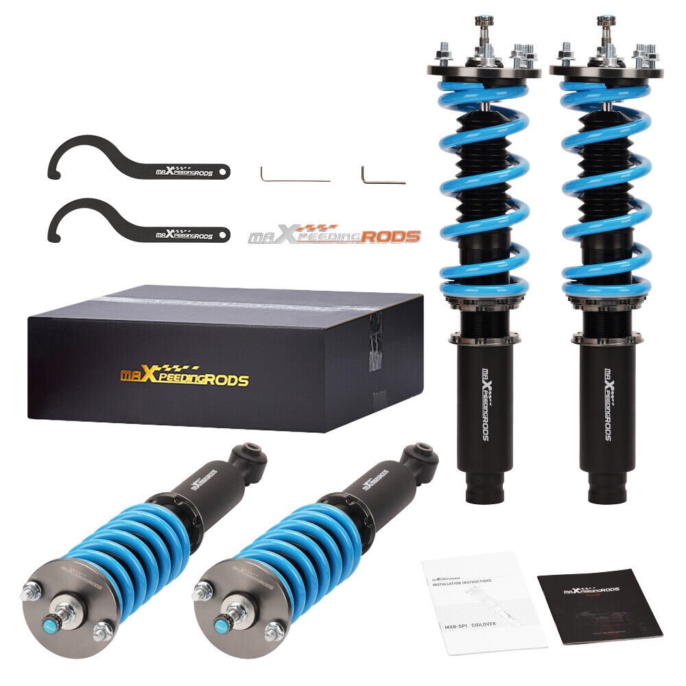 24 Click Damper Adjustable Coilovers Struts Springs For Honda Accord 98-02 CG