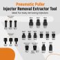Air Vibration Injector Removal Extractor Remover Pneumatic Puller Tool Set NEW