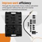 Air Vibration Injector Removal Extractor Remover Pneumatic Puller Tool Set NEW