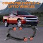 Pair Upper Control Arms 2-4" Lift for 2001-2010 Silverado Sierra 2500HD 3500HD