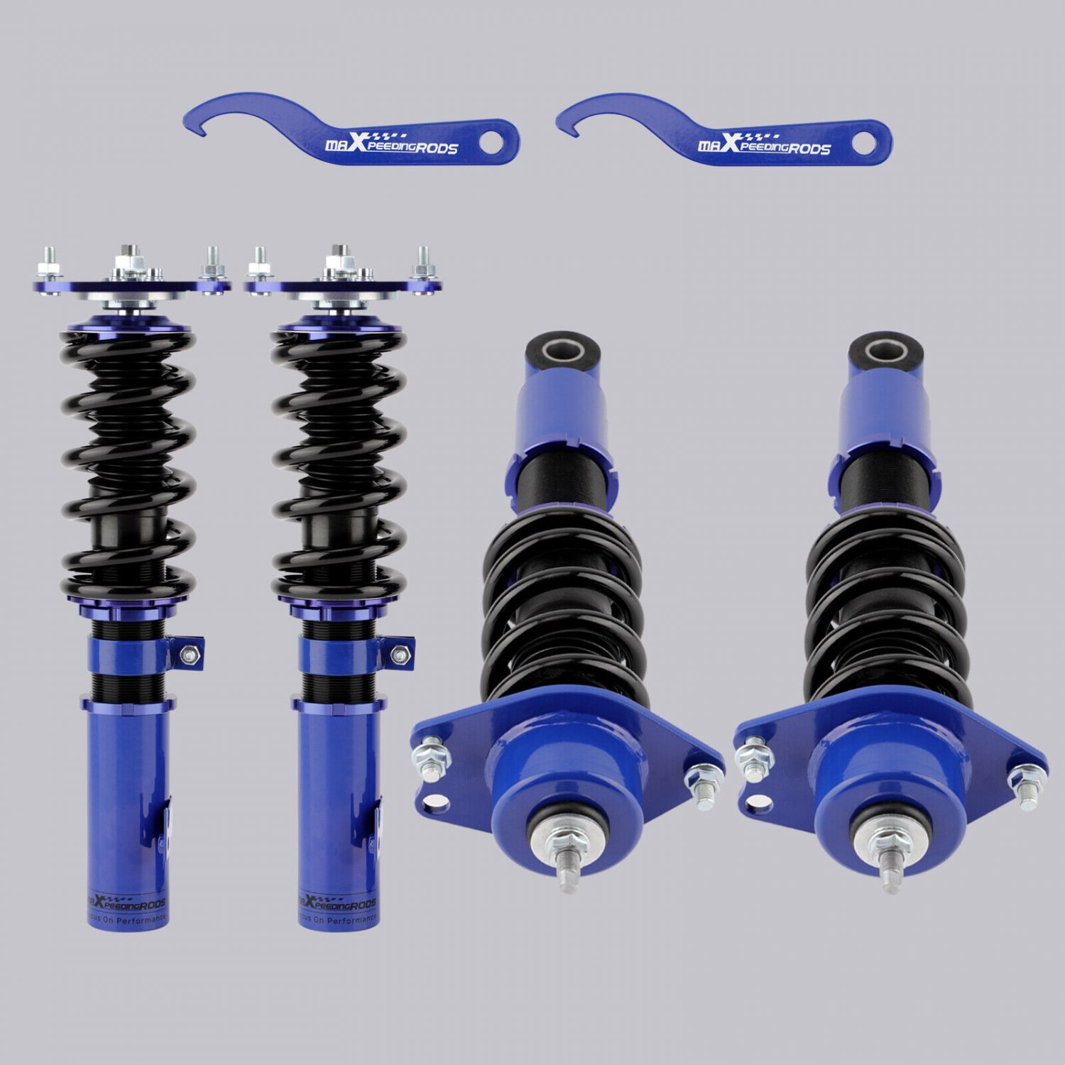 Front & Rear 4PCS Coilovers Struts For Toyota Corolla 03-08 Ajustable Height