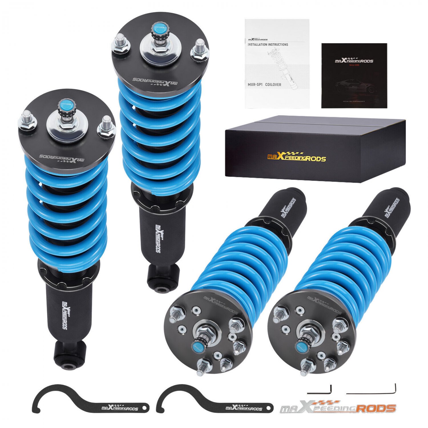 MaXpeedingrods T6 Coilovers Damper Kit For Honda Accord 03-07 Acura TSX 04-08