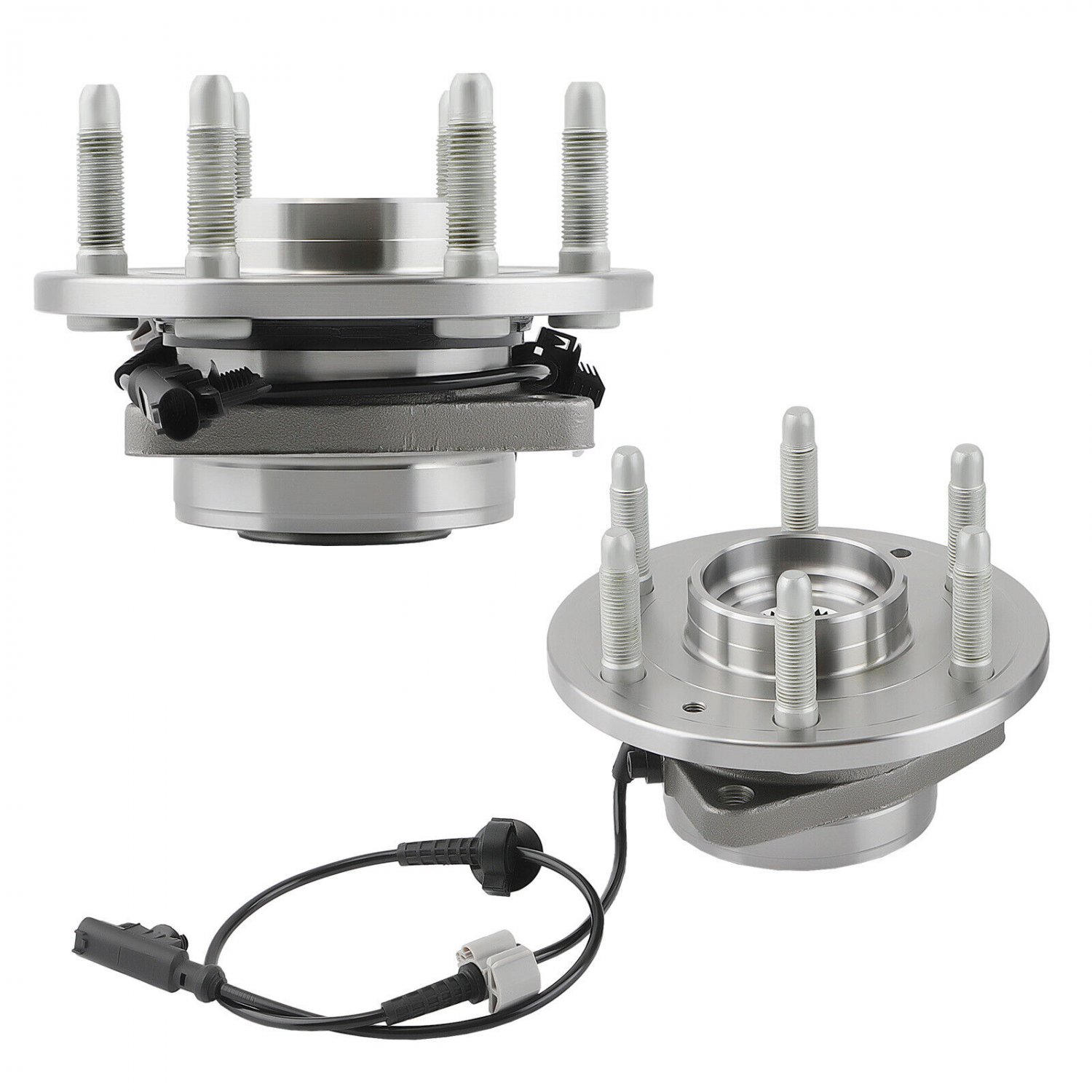 2X Front Wheel Bearing For Chevy Silverado Gmc Sierra 1500 Yukon Tahoe 4WD