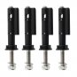 Lockable Theftproof Safety Mount Pin for MaxTrax MKII Recovery Traction Board