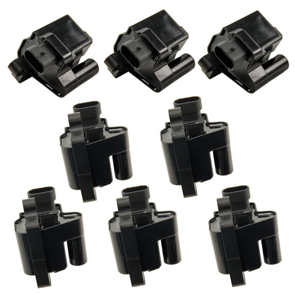 8x Square Ignition Coil Packs For Chevy Tahoe Hummer H2 GMC Yukon Escalade C1208