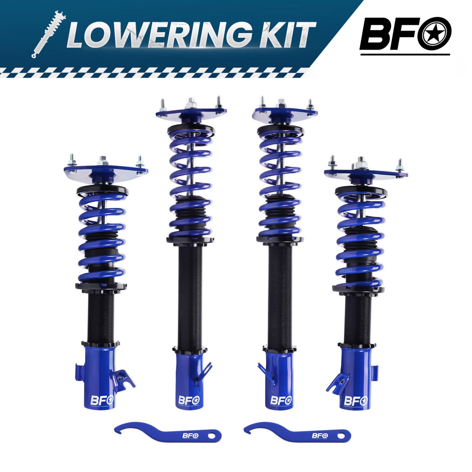 Coilovers Struts Lowering Kit For Subaru Impreza WRX 02-07 Forester 03-07