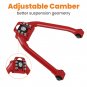 2x Adjustable Front Upper Camber Control Arms Kit for Nissan 350Z Z33 2003-2009
