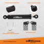 Dual Steering Stabilizer for Jeep Wrangler JK JKU 2007-2018 Fit 2-8'' Lift Kit