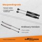 Dual Steering Stabilizer for Jeep Wrangler JK JKU 2007-2018 Fit 2-8'' Lift Kit