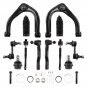 Front Upper Control Arm w/ Ball Joint Tie Rod End Stabilizer For Nissan Armada