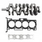 G4KE Engine Overhaul Rebuild Kit Crankshafts & 4X Conrods For Hyundai KIA 2.4L