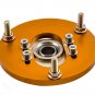 4pcs Camber Plate Top Upper Mount & Aluminum Control Arm Bushings for BMW E46