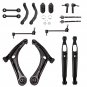 16pc Front Rear Suspension Kit for 2007-2019 Jeep Patriot Compass Dodge Caliber