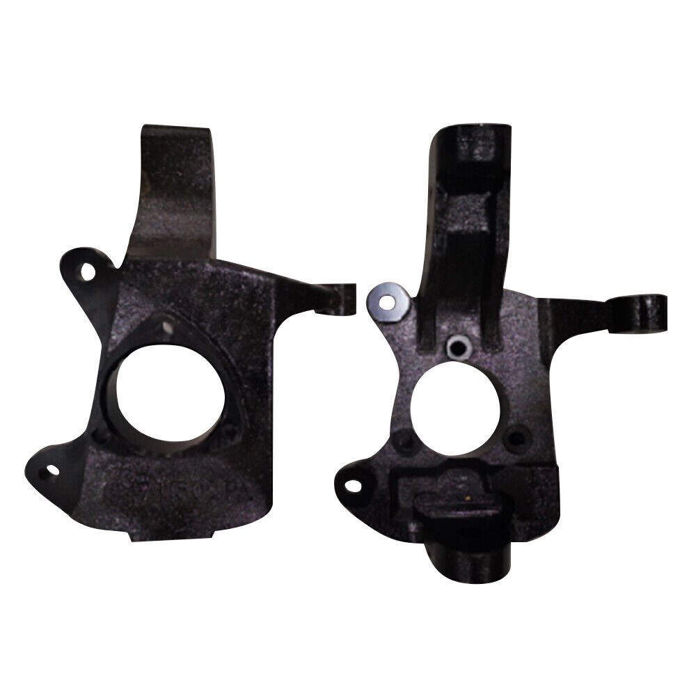 2" Lowering Drop Spindles Steering Knuckles For Chevrolet Silverado 1500 2007-17