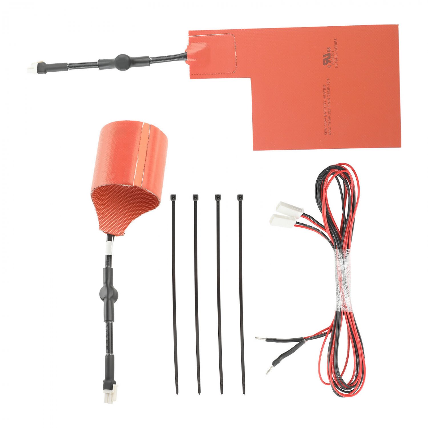 Battery Heater Pad Oil Heater Kit for Generac 7101 9kW - 22kW Air Cooled