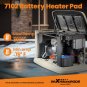 Battery Heater Pad Oil Heater Kit for Generac 7101 9kW - 22kW Air Cooled