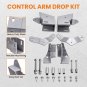 Front Control Arm Drop Bracket Kit for 1984-2001 Jeep XJ Cherokee 4.5-8'' Lift