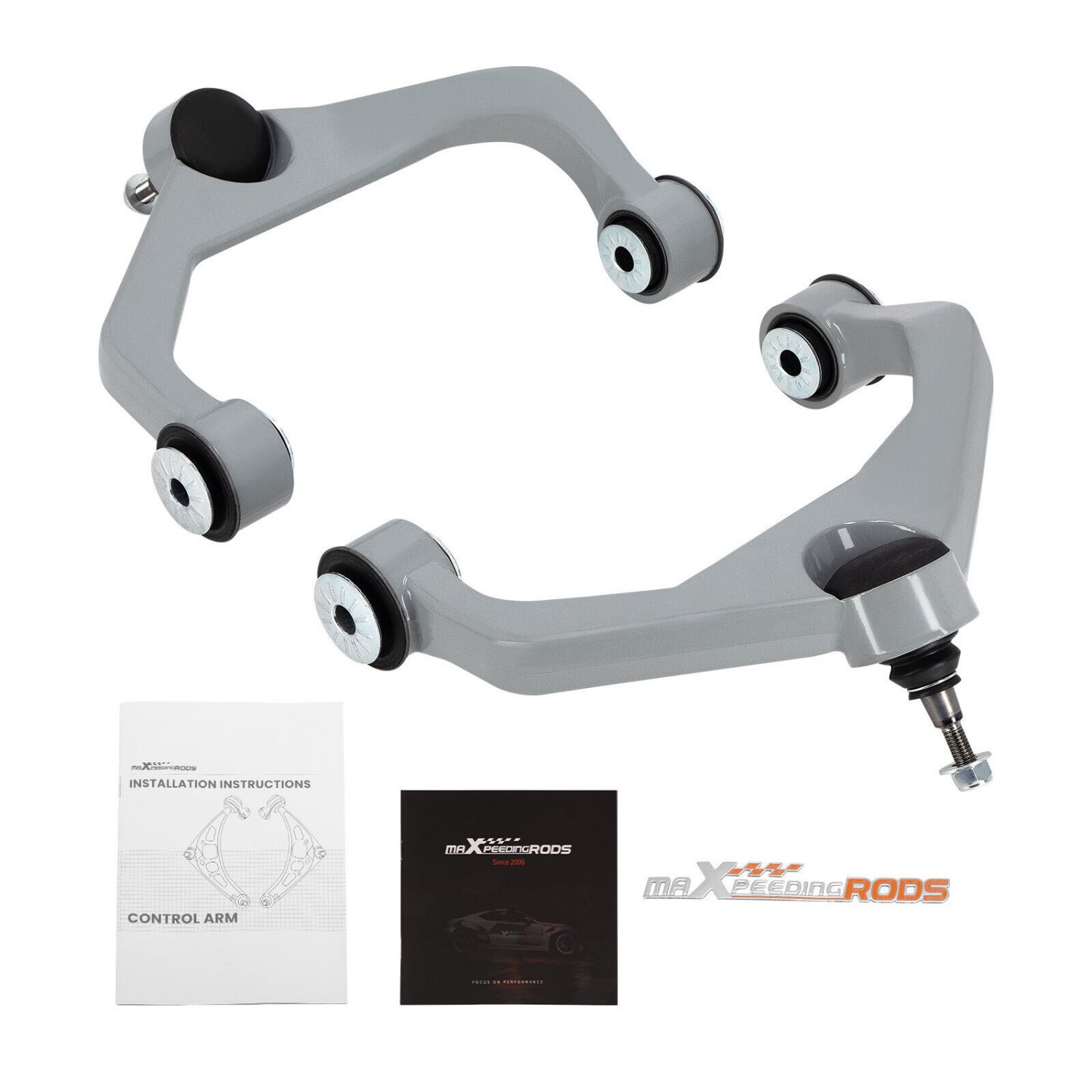 Forged Front Upper Control Arms 3.5" Lift for 2011-2019 Chevy / GMC 2500 HD