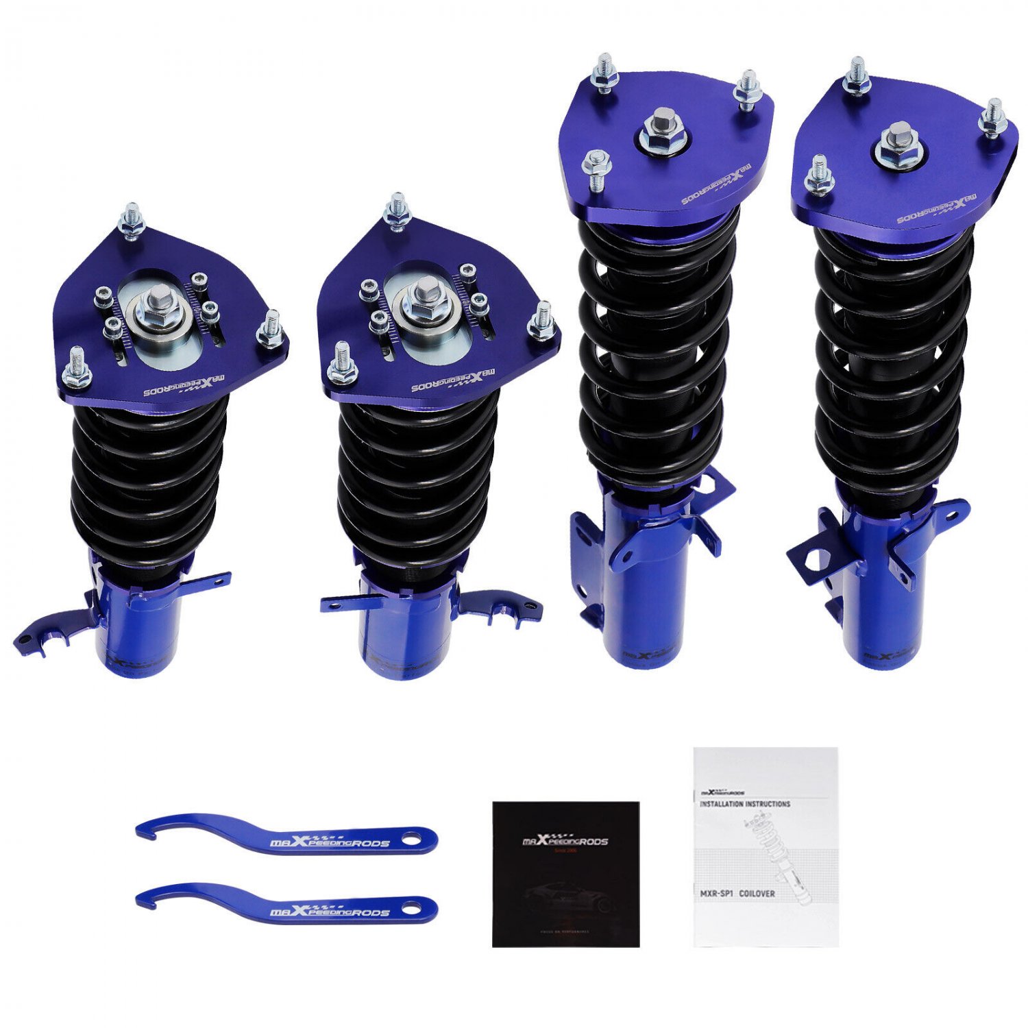 MaXpeedingrods Coilovers Spring Struts Lowering Kit for Toyota Corolla 1988-1999
