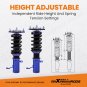 MaXpeedingrods Coilovers Spring Struts Lowering Kit for Toyota Corolla 1988-1999