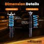 MaXpeedingrods T6 Coilover 24 Level Damper Adjustable For Kia Optima 2011-2015