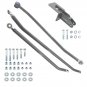 Track Bar + Steering Crossover Steering Kit 4-6.5 inch lift for Jeep Cherokee XJ