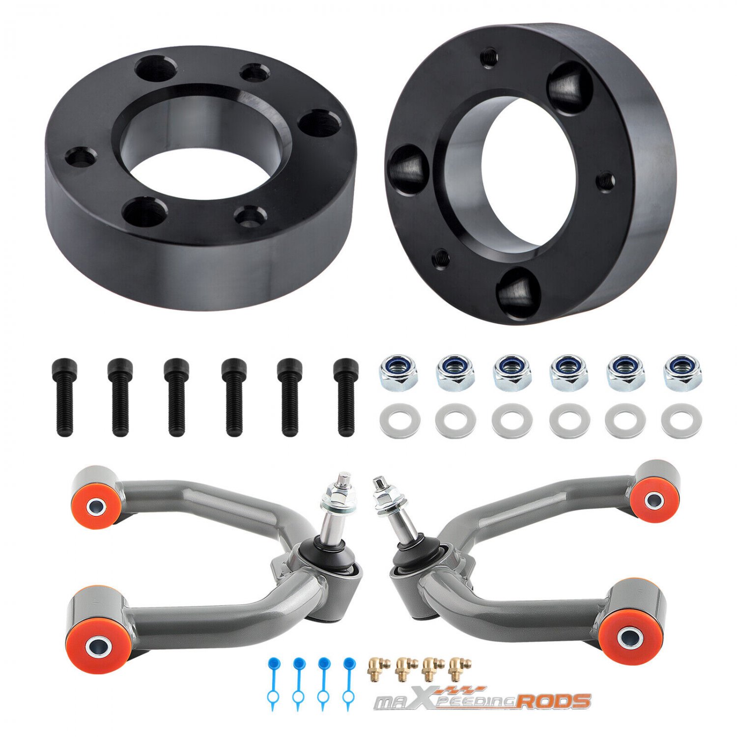2.5" Front Lift Kit with Upper Control Arms For Ford F-150 2004-2023 4WD