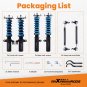 MaXpeedingrods T6 24 Level Coilovers Suspension Kit for Toyota Camry L/LE 12-17