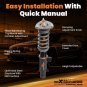 MaXpeedingrods T7 Coilover Kit w/24-Way Damping For Honda Accord / Acura TLX