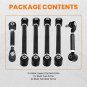 Coilovers Shocks & Rear Upper Lower Camber Arms Kit For Honda Accord 2003-2007