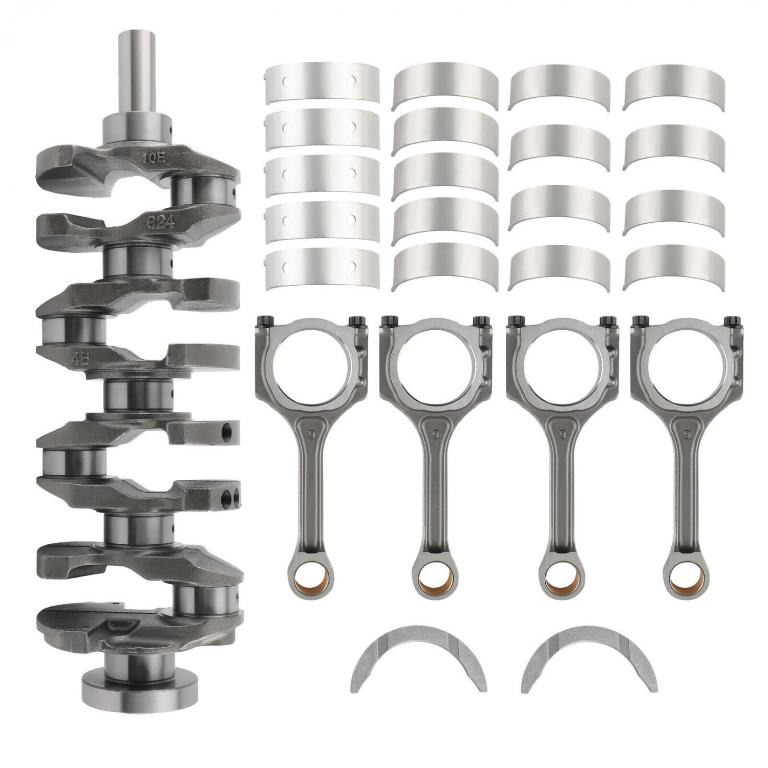 Engine Crankshaft Rods Bearing Kit For Hyundai Sonata Kia Forte Optima 2.4L DOHC
