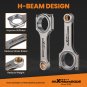 Forged H-Beam Connecting Rods ARP 2000 Bolts for Honda Civic Si 1.6L 1994-1997