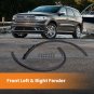 Front Left & Right Fender Flares Trim Molding For Dodge Durango 11-20 1RK21TZZAC