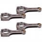 4x H-Beam Connecting Rods ARP Bolts For Honda Accord Acura 2.3L F23A1-A7 141mm