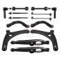 Front Lower Rear Upper Control Arms Sway Bars for For Dodge Caliber 2007-2012