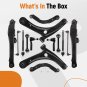 Front Lower Rear Upper Control Arms Sway Bars for For Dodge Caliber 2007-2012