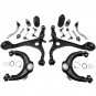 Front Lower LH RH Control Arm with Sway Bar for Honda Accord 2003-2007 K620616