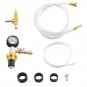 Radiator Cooling System Vacuum Purge Refill Universal Gauge Clear Hose Tool Kit