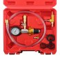 Radiator Cooling System Vacuum Purge Refill Universal Gauge Clear Hose Tool Kit