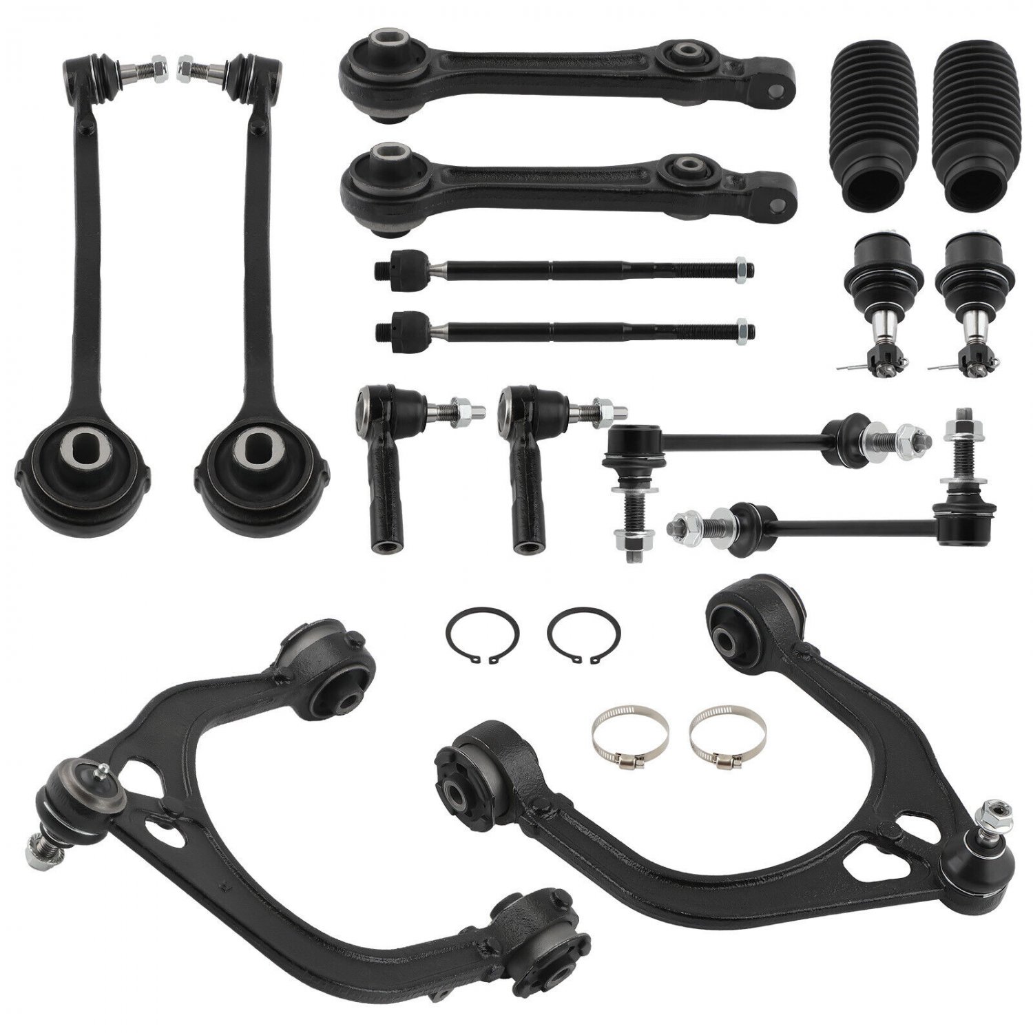 Suspension 16x Front Control Arm Kit For 2005-10 Dodge Challenger Charger Magnum