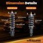 MaXpeedingrods T7 Coilovers Suspension Shocks Kit For Subaru Impreza WRX 08-14