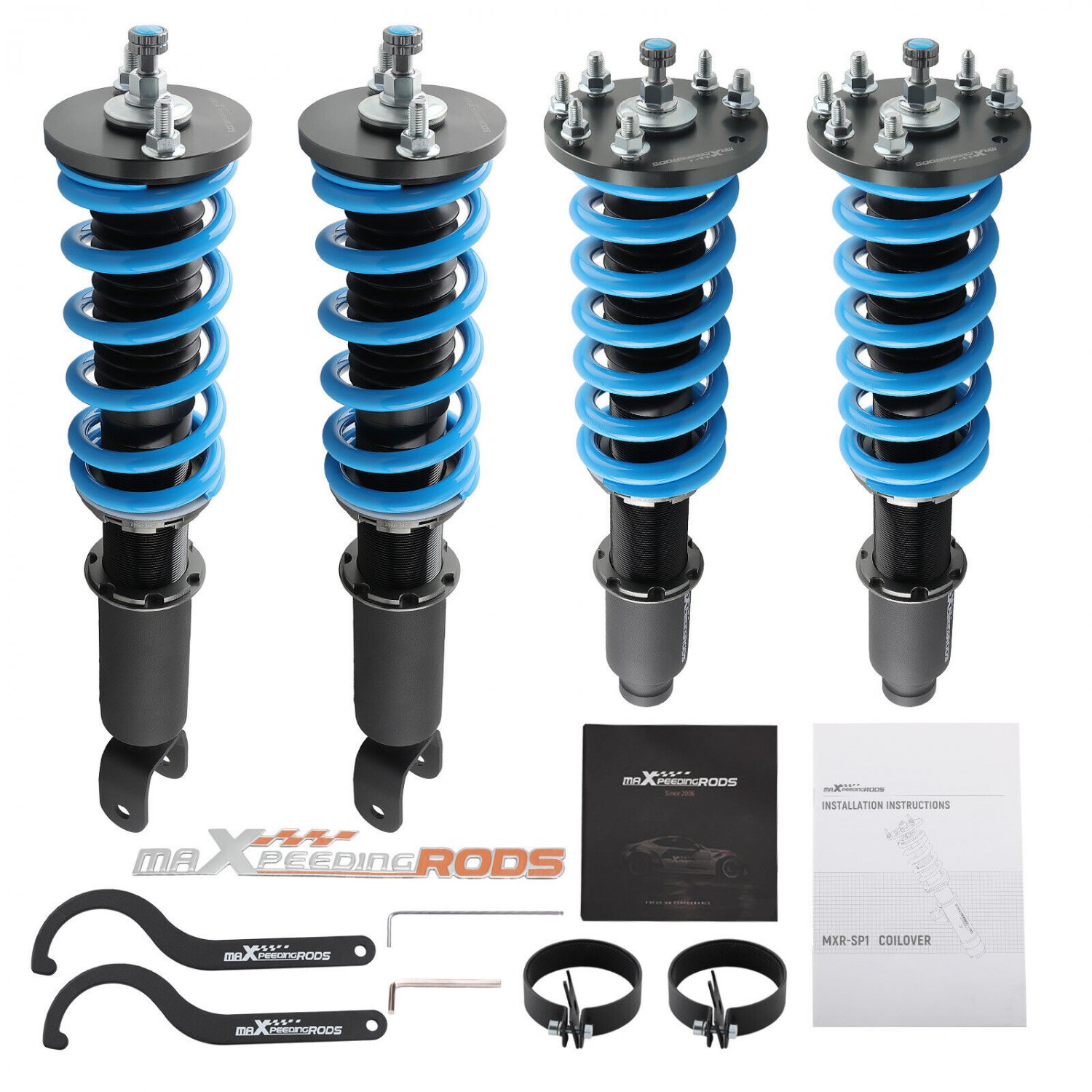 MaXpeedingrods T6 Coilovers Damper Struts for Acura TSX 09-14 Honda Accord 08-12
