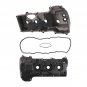 2pc Aluminum Engine Valve Cover Kit for Ford F-150 3.5L V6 2013-2016 BL3Z-6582-H