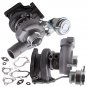 Left&Right TD04 Twin Turbo Turbocharger for Mitsubishi GT3000 6G72 3.0 V6