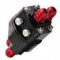 15 Row 10 AN Universal Thermostat Adaptor Engine Oil Cooler Kit for Car Truck