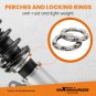 24 Way Damper Adjustable Coilover Suspension Kit For BMW E46 320i 323i 328i RWD
