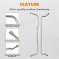 Front + Rear Sway Bar Kit Bars w/ Linkage for 1955 1956 Chevy Car Bel Air Nomad