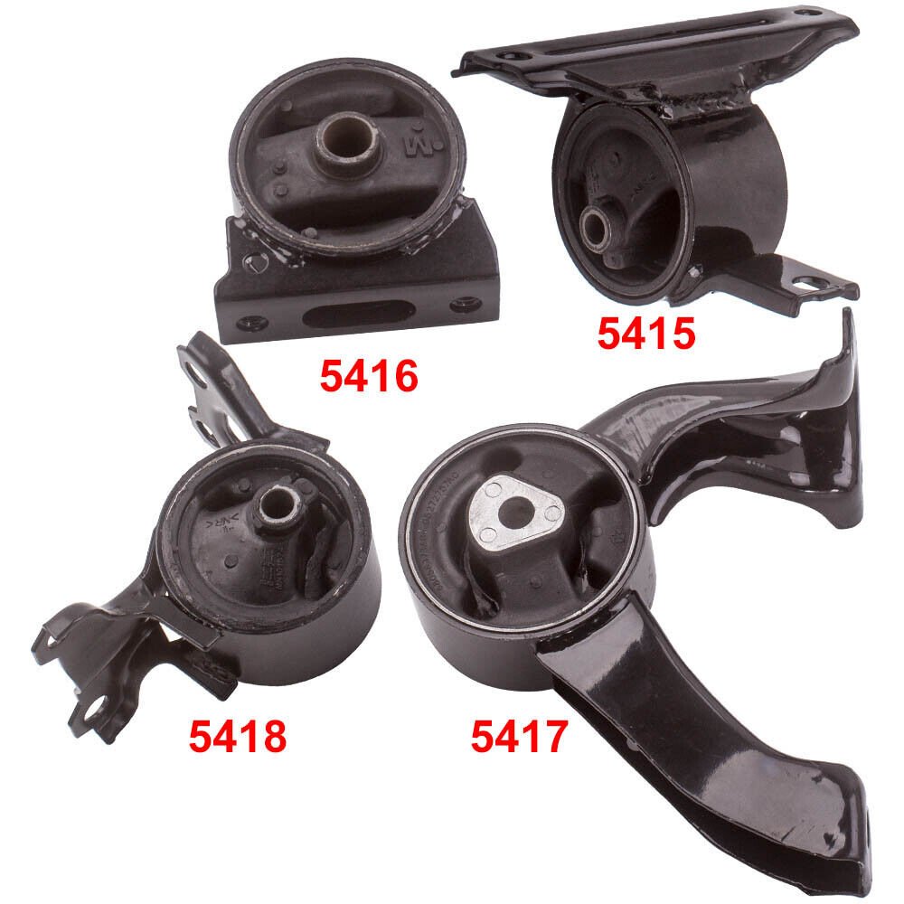 4pcs Motor & Trans Mount for Jeep Compass Patriot 2.4L 2.0L 2007-2016 A5416 5415