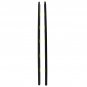 1Pair Door Window Weather Molding Right & Left Set For Honda Civic 1996-2000